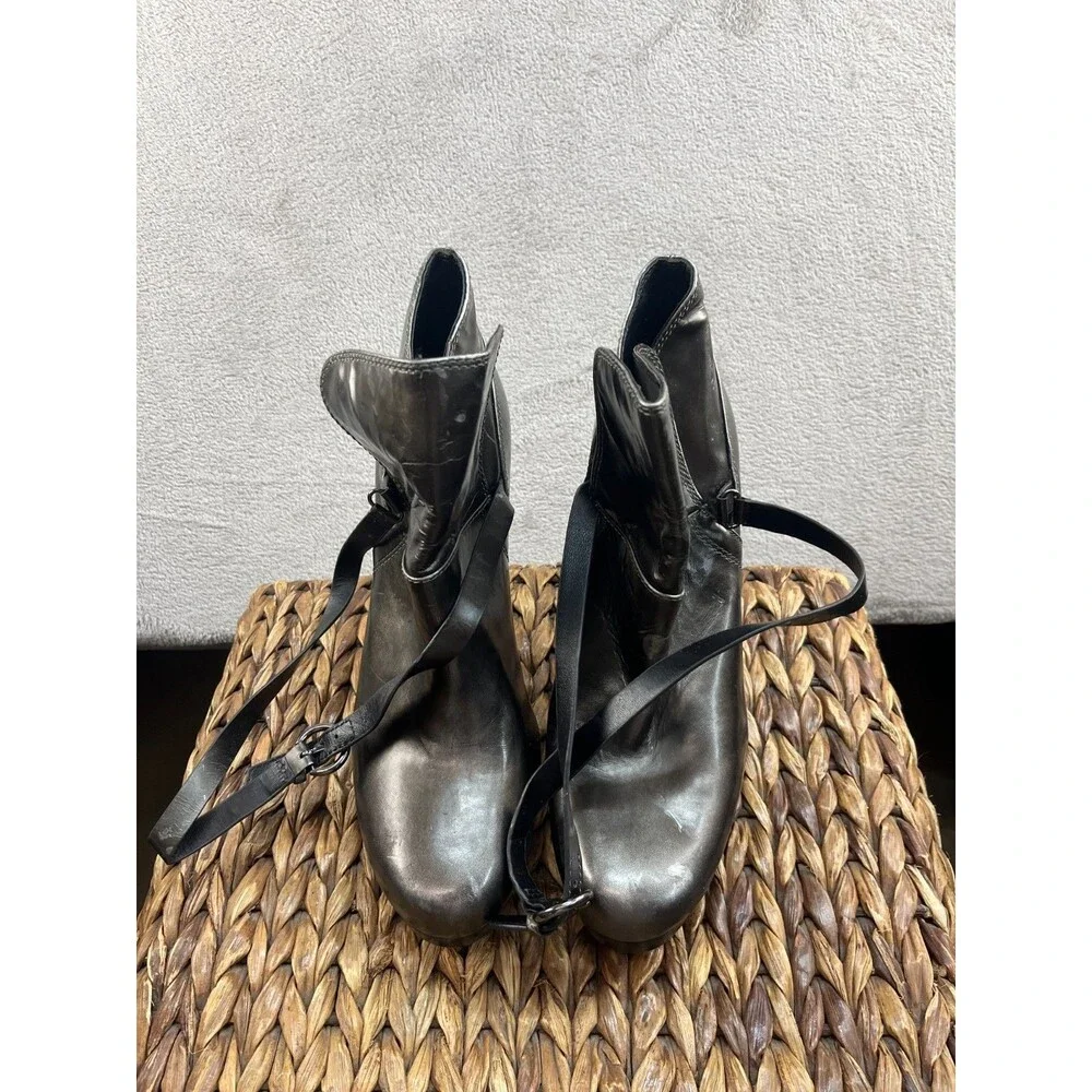 elie tahari Ankle booties Womens 9.5 Gray Heel 4
